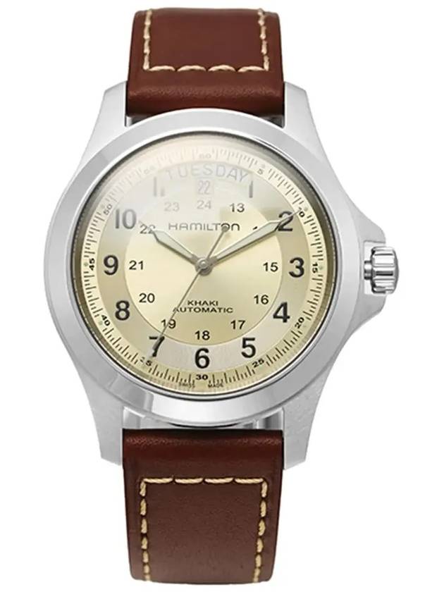 Khaki Field King 40mm Watch Brown - HAMILTON - BALAAN 5