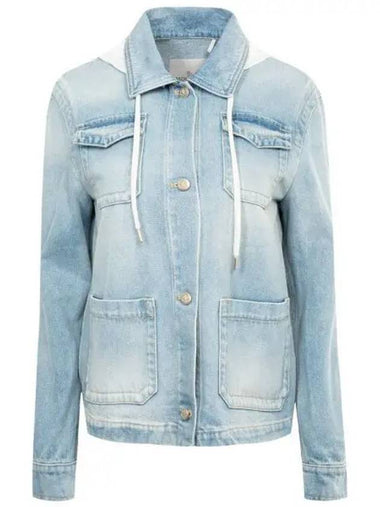 24 1A00114 597LH 715 MELISSA Denim Jacket - MONCLER - BALAAN 1