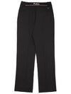 Player slit bootcut BLACK WOMAN - MALBON GOLF - BALAAN 2