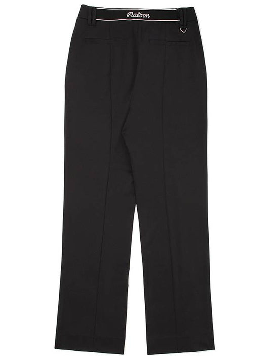 Player slit bootcut BLACK WOMAN - MALBON GOLF - BALAAN 2