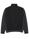 Men s Padded Quilted Hybrid Jumper 1124GXWP BLACK - BLACK&WHITE - BALAAN 2