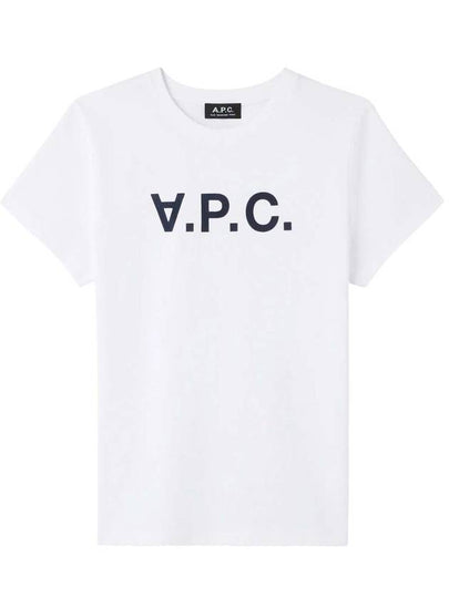 VPC Logo Short Sleeve T-Shirt White - A.P.C. - BALAAN 2