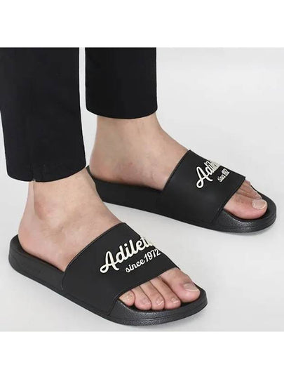 Shower Adilette Slippers Black - ADIDAS - BALAAN 2