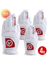 4 V logo premium men’s microfiber golf gloves - VOLVIK - BALAAN 1