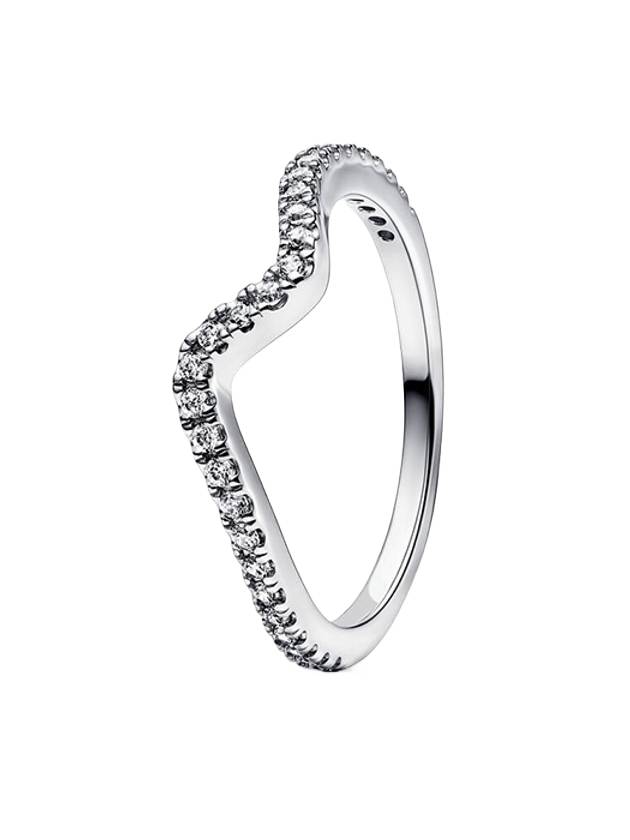 sparkling wave ring silver - PANDORA - BALAAN 1