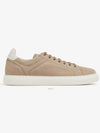 Suede Low Top Sneakers Beige - BRUNELLO CUCINELLI - BALAAN 2