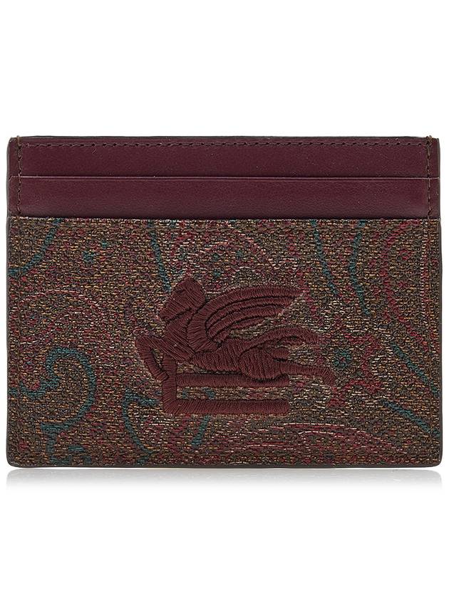 Tesuto Paisley Card Wallet Brown - ETRO - BALAAN 2