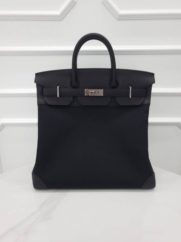 Birkin Bag Ota Croix 40 Ecru Black W - HERMES - BALAAN 1