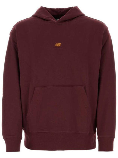 Hooded Sweatshirt MT31502NBY NBBURGUNDY Burgundy - NEW BALANCE - BALAAN 2