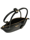 Small Leather Hand Shoulder Bag Black - PRADA - BALAAN 5