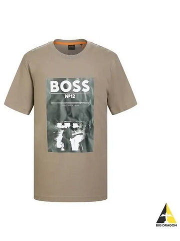 Season print short sleeve t shirt 50515829 246 - BOSS - BALAAN 1