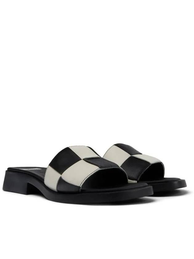 Twins Slide Slippers Black - CAMPER - BALAAN 3