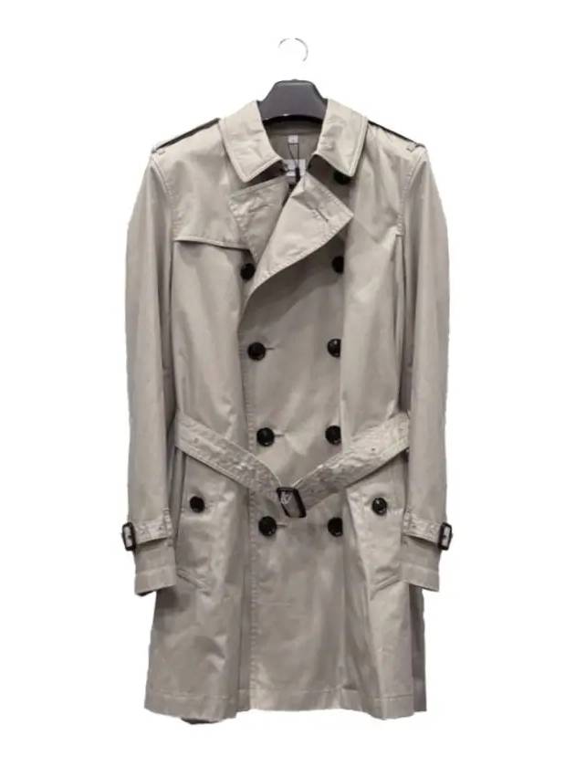 Men's Trench Coat 50 M Brown E1390 - BURBERRY - BALAAN 2