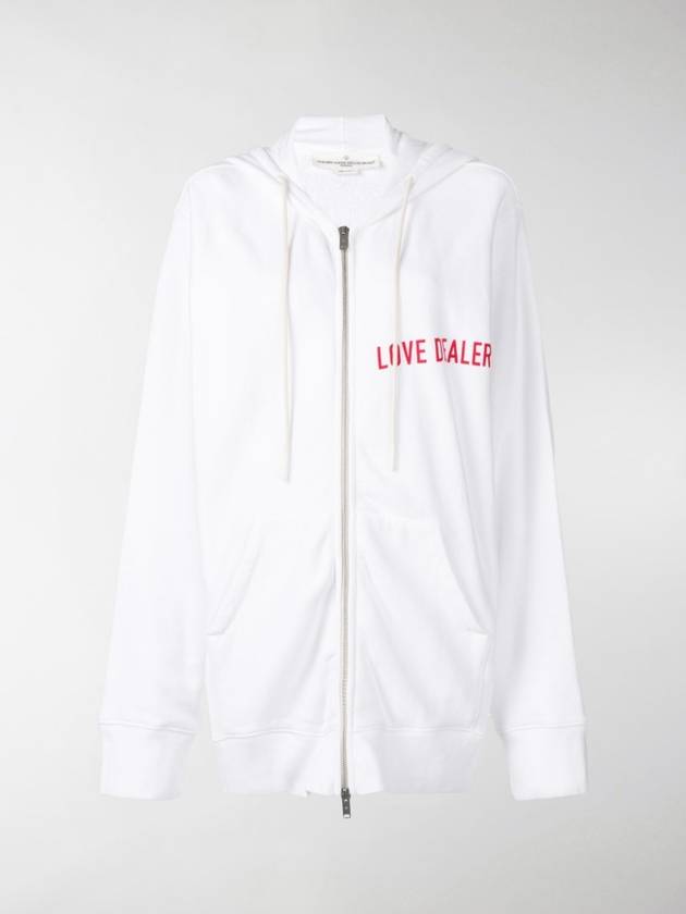 love dealer zipped hoodie - GOLDEN GOOSE - BALAAN 1