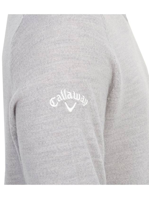 Logo Knit Top Gray - CALLAWAY GOLF - BALAAN 9