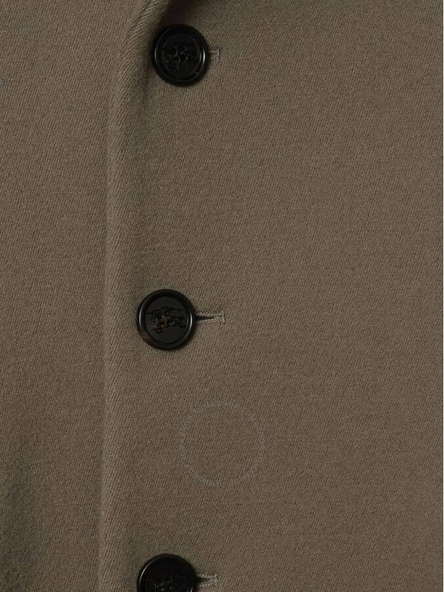 Wool Single Breasted Coat 8077677 - BURBERRY - BALAAN 4