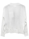 Kilsen Logo Print Sweatshirt White - ISABEL MARANT ETOILE - BALAAN 4