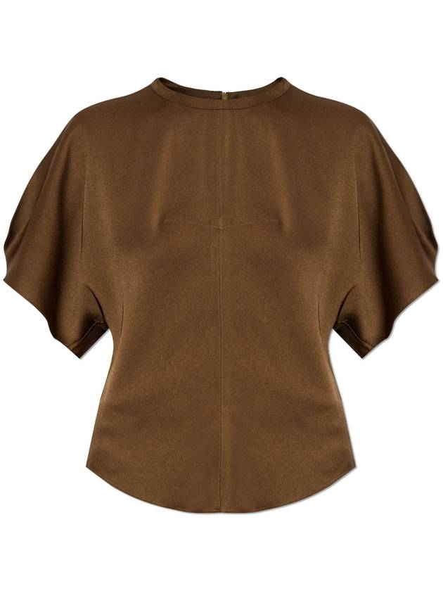 Isabel Marant Top Karlit, Women's, Brown - ISABEL MARANT - BALAAN 1