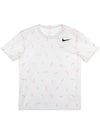 Dri-Fit Print Training Short Sleeve T-Shirt White - NIKE - BALAAN 3