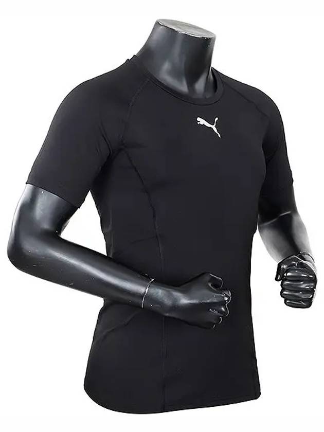 Liga Baselayer Short Sleeve T-Shirt Black - PUMA - BALAAN 3