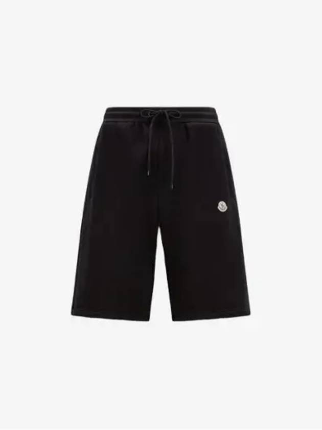 Jersey Bermuda Shorts Black - MONCLER - BALAAN 2