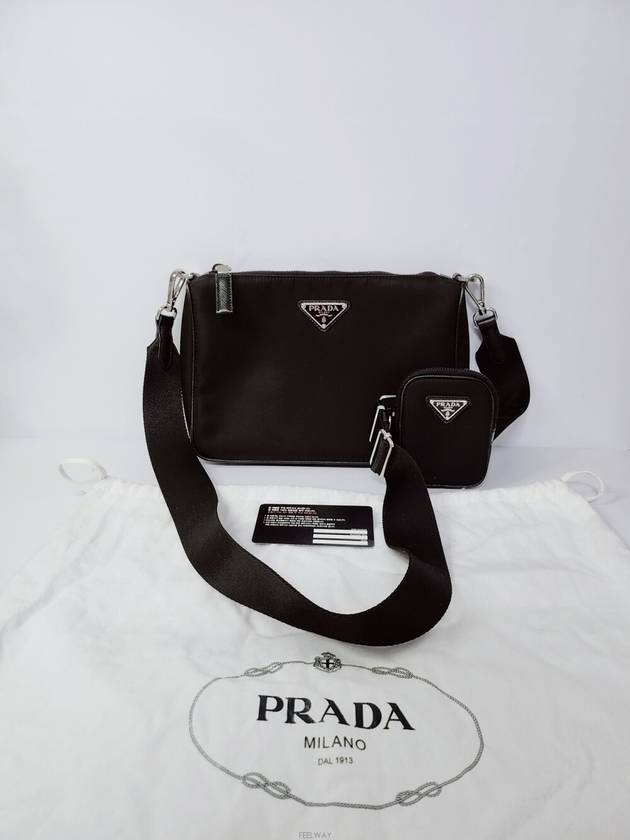 Used luxury goods DHLUX Nylon Tesuto unisex cross bag - PRADA - BALAAN 10