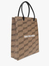 BB Monogram Mini Tote Bag Brown - BALENCIAGA - BALAAN 4