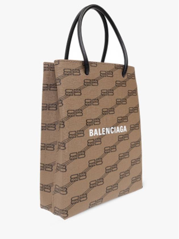 BB Monogram Mini Tote Bag Brown - BALENCIAGA - BALAAN 4