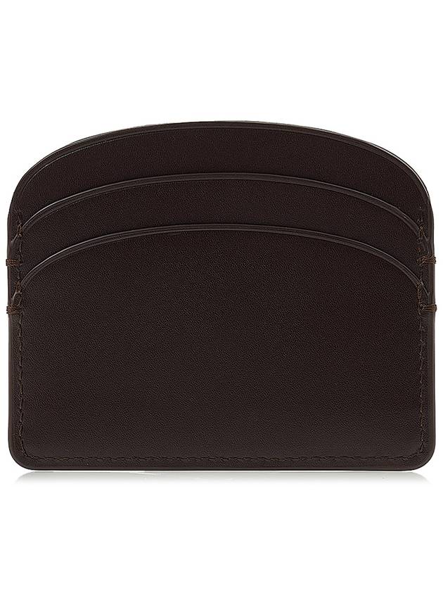 Demi Lune Card Wallet Brown - A.P.C. - BALAAN 4