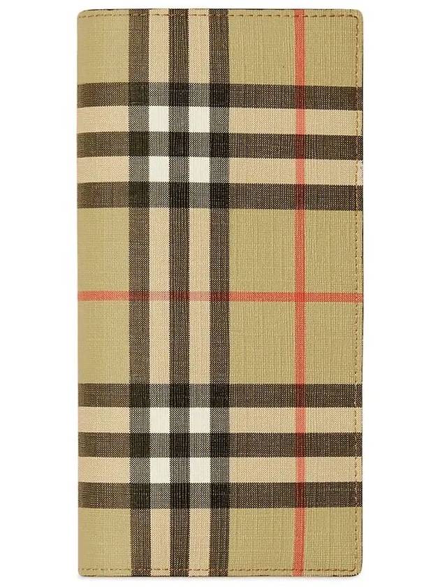 Cavendish Vintage Check Long Wallet - BURBERRY - BALAAN.