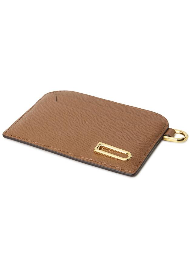 Vagabond Alpina Calf Leather Card Wallet Tan - DELVAUX - BALAAN 4