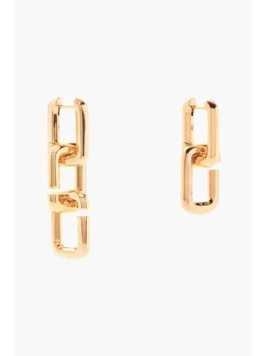 J Marc Chain Link Earrings Gold MBECS24005GDX - MARC JACOBS - BALAAN 1