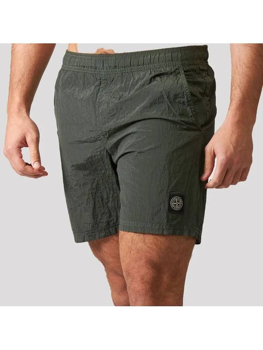 Nylon Metal Swimming Trunk Shorts Grey - STONE ISLAND - BALAAN 2