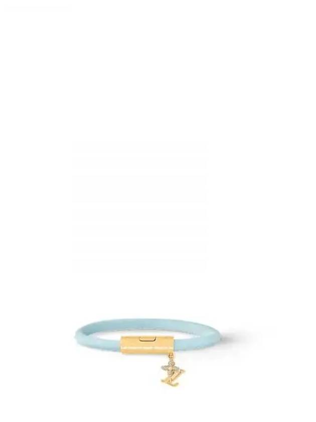 LV Push Bracelet Gold Turquoise - LOUIS VUITTON - BALAAN 2