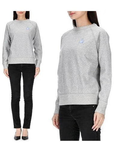 Mila logo SW0004FA A3M56E 02GY brushed lining sweatshirt _ 995477 - ISABEL MARANT - BALAAN 1