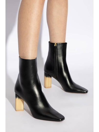 Chloé Georgia Heeled Ankle Boots, Women's, Black - CHLOE - BALAAN 2