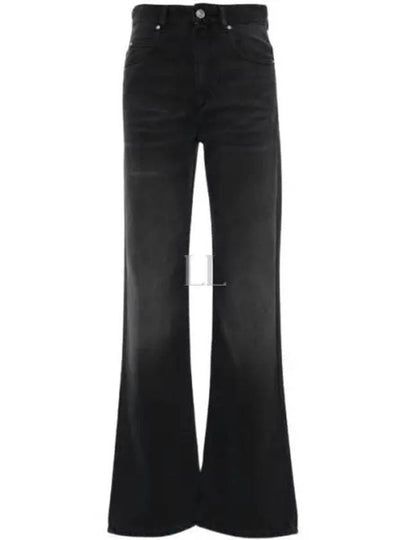 Paryam Wide Jeans Black - ISABEL MARANT - BALAAN 2