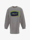 Logo Long Sleeve T-Shirt Grey - MARNI - BALAAN 2