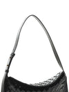 Intrecciato Flap Shoulder Bag Black - BOTTEGA VENETA - BALAAN 9