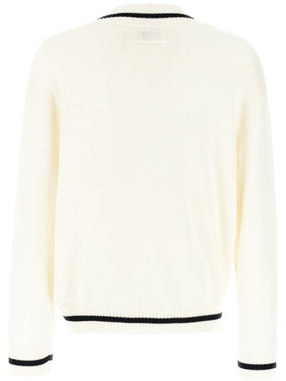 Mm6 Maison Margiela V-Neck Sweater - MAISON MARGIELA - BALAAN 2