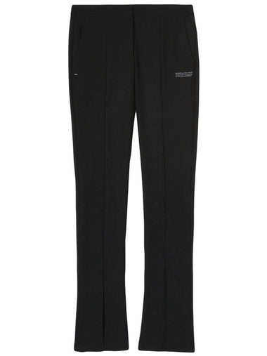 high waist straight pants black - OFF WHITE - BALAAN 1