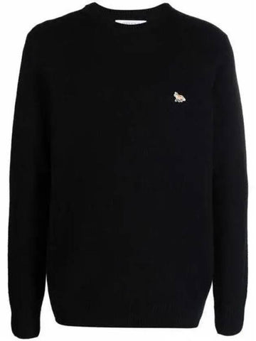 HM00502KT1006 Baby Fox Patch Cozy Wool Pullover 1009242 - MAISON KITSUNE - BALAAN 1