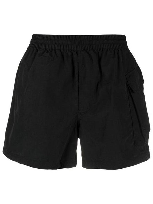 Logo Pocket Swim Shorts Black - Y-3 - BALAAN 1