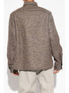 Wool Long Sleeve Shirt Brown - BOTTEGA VENETA - BALAAN 4