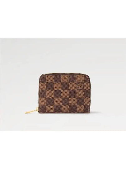 Damier Zippy Coin Purse Brown - LOUIS VUITTON - BALAAN 2