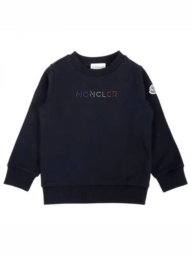 Kids Waffen Lettering Logo Sweatshirt 8 10A 8G00015 809AG 778 270752 1064778 - MONCLER - BALAAN 1