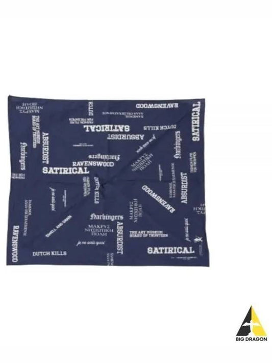 Printed Bandana A Navy Type 24S1H036 OR473 BD008B - ENGINEERED GARMENTS - BALAAN 1