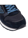 Logo Patch Low Top Sneakers Navy - EMPORIO ARMANI - BALAAN 10