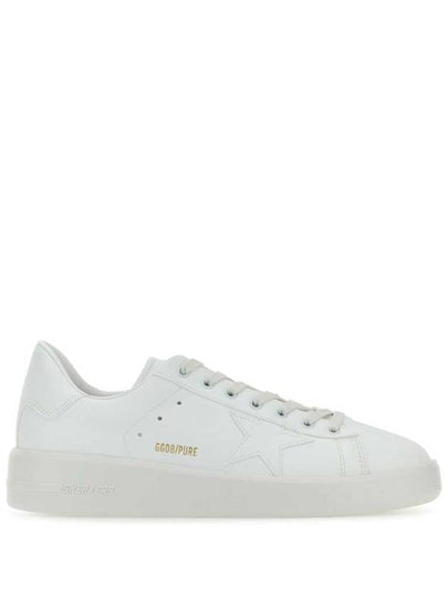 Purestar Lace-Up Low-Top Sneakers White - GOLDEN GOOSE - BALAAN 2