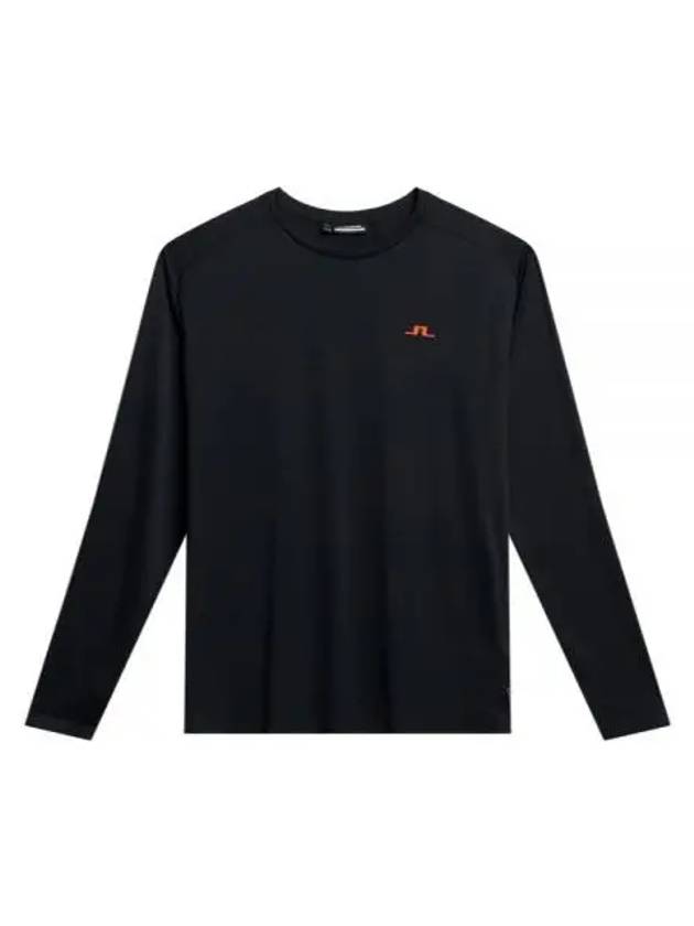 Men's Diamond Long Sleeve T-Shirt Black - J.LINDEBERG - BALAAN 2